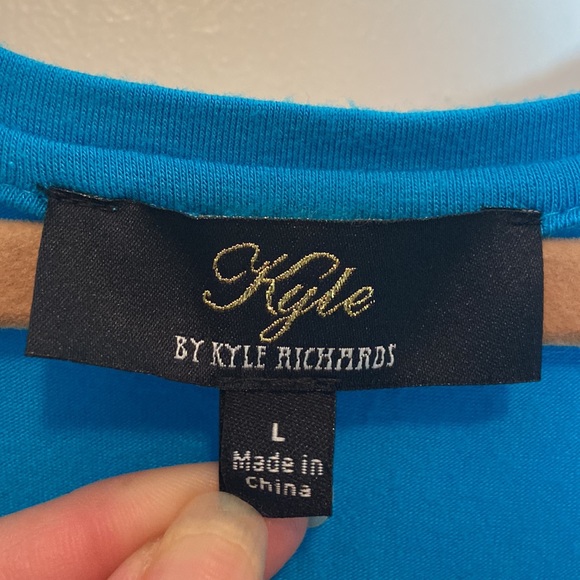 Large Kyle by Kyle Richards Sleeveless Aquamarine Maxi Dress - Picture 15 of 16